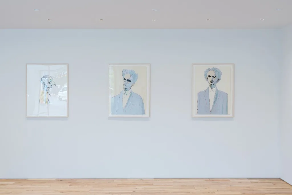 舟越桂 版画展 会場風景