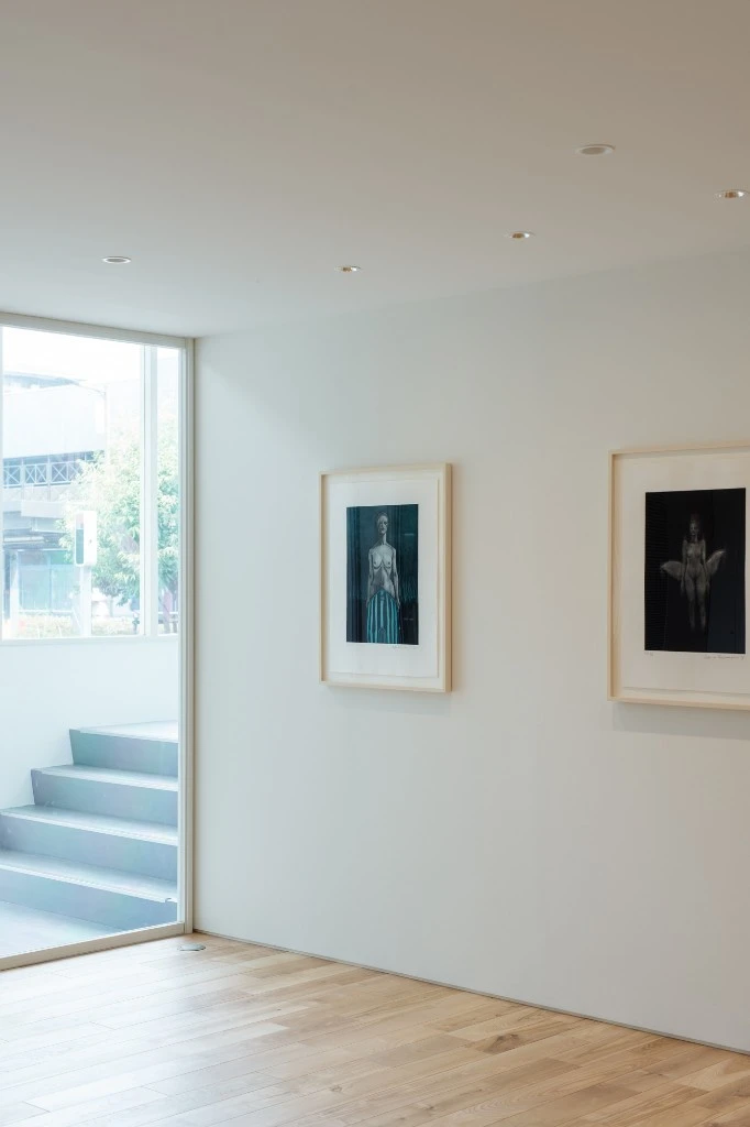 舟越桂 版画展 会場風景